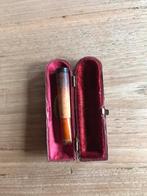 Antiek sigaretten pijpje in houder, Ophalen of Verzenden, Gebruikt, Overige typen