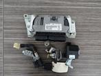 ECU Citroen C1-107-Aygo complete set incl sloten., Ophalen of Verzenden, Gebruikt, Citroën