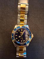 INVICTA HORLOGE SUPER MOOI IN DETAILS MET papieren en doos, Ophalen of Verzenden, Zo goed als nieuw, Staal, Overige merken