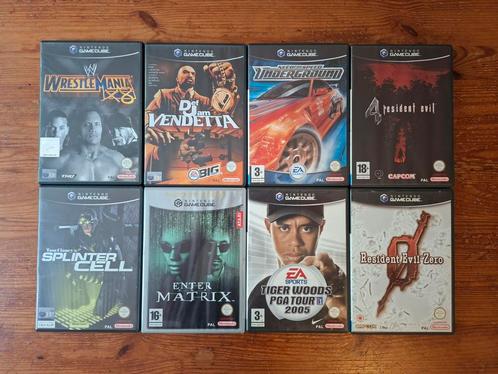 Game cube spellen 8x, Spelcomputers en Games, Games | Nintendo GameCube, Zo goed als nieuw, 1 speler, Vanaf 3 jaar, Ophalen of Verzenden