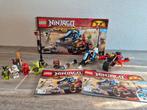 Lego Ninjago 70667 - Kai & Zane's motorfietsen, Kinderen en Baby's, Speelgoed | Duplo en Lego, Ophalen, Zo goed als nieuw, Complete set
