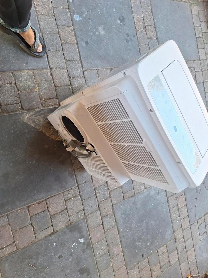 Mobiele Airco AUX - Gebruikt, Witgoed en Apparatuur, Airco's, Gebruikt, Mobiele airco, Minder dan 60 m³, Koelen en Ontvochtigen