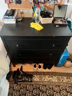 Zwarte IKEA kast met lades - 90x83x45cm, Ophalen, Overige materialen, Gebruikt, 50 tot 100 cm