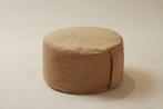 LEOLTE Rond Meditatiekussen Zafu yoga 30cm x 15cm Cream, Leolte, Nieuw, Ophalen of Verzenden, Leolte.info@gmail.com