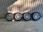 Lichtmetalen velgen met all season banden: Yaris,Rio, Swift,, Auto-onderdelen, Banden en Velgen, Ophalen, 16 inch, Banden en Velgen