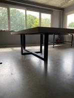 Eiken Tafel  Monocoat White  - 300x100 cm € 1.350,00, Huis en Inrichting, Tafels | Eettafels, 200 cm of meer, 50 tot 100 cm, Nieuw