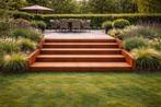 Cortenstaal trappen voor in uw tuin op maat gemaakt, Ophalen of Verzenden, Nieuw, Natuursteen, Terrastegels