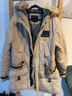 Mooie en warme Nickelson winterparka, Ophalen of Verzenden, Zo goed als nieuw, Maat 38/40 (M), Beige