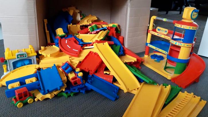 Wader treinspoor en autobaan, Kinderen en Baby's, Speelgoed | Overig, Gebruikt, Jongen of Meisje, Ophalen