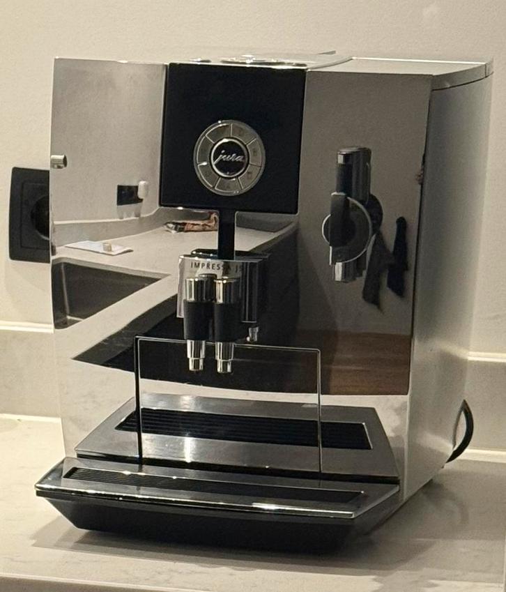 Jura Impressa J9 Espresso Machine - Nette Staat, Witgoed en Apparatuur, Koffiezetapparaten, Gebruikt, Koffiebonen, Espresso apparaat