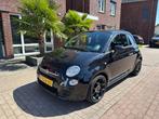 Fiat 500 0.9 TwinAir •500S• 2013 Zwart, Auto's, Euro 5, 86 pk, USB, Zwart