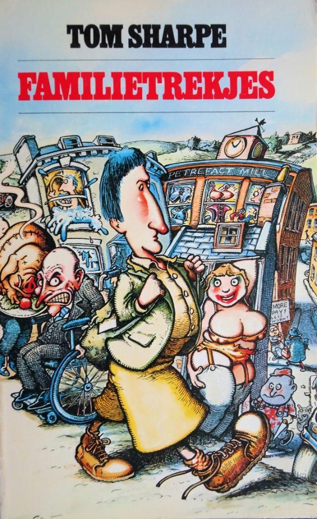Tom Sharpe - Familietrekjes, Boeken, Romans, Gelezen, Ophalen of Verzenden