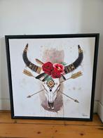 COCO Maison Schilderij Bloemen Schedel, Ophalen, Zo goed als nieuw, Schilderij