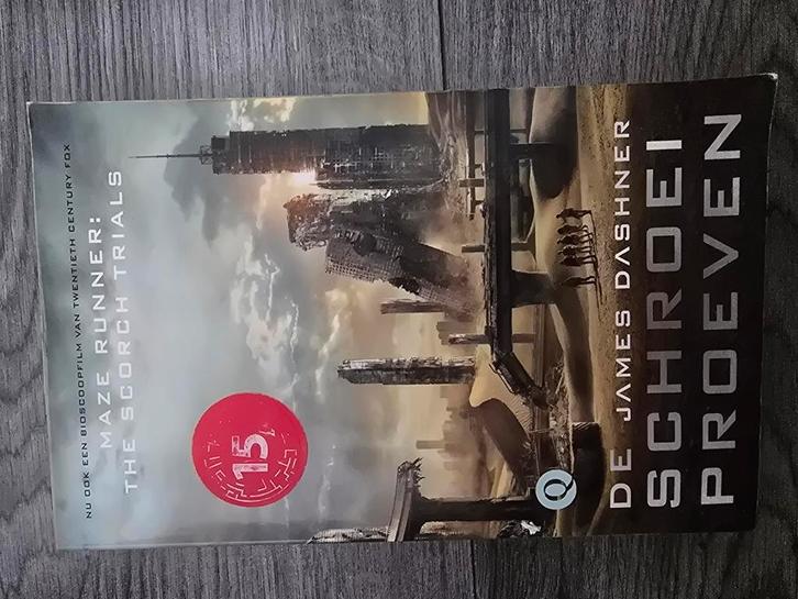 James Dashner - De schroeiproeven, Boeken, Kinderboeken | Jeugd | 13 jaar en ouder, Gelezen, Ophalen