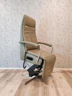 Prominent C100 leren sta op stoel relax fauteuil, Huis en Inrichting, Prominent, Minder dan 75 cm, Leer, Ophalen of Verzenden