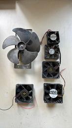 Diverse koelventilatoren / PC-fans – werkend, Ophalen of Verzenden, Gebruikt, Luchtkoeling