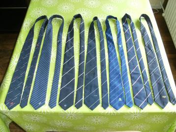 Verzameling stropdassen van bedrijven (6) beschikbaar voor biedingen