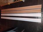 4 witte plinten, Doe-het-zelf en Verbouw, Plinten en Afwerking, Ophalen, Zo goed als nieuw, Mdf, 200 tot 250 cm