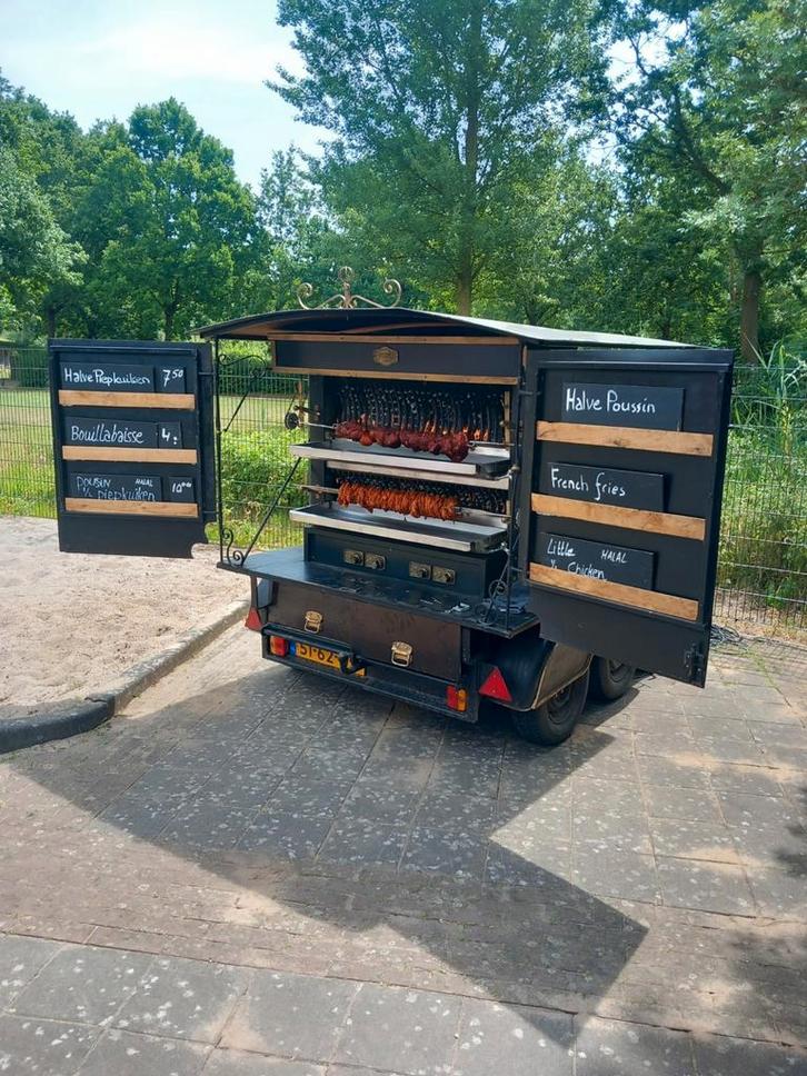 Vaste prijs! Rotisserie grill foodtruck kippengrill, Hobby en Vrije tijd, Feestartikelen, Gebruikt, Overige typen, Ophalen