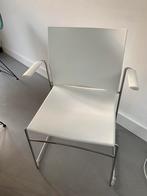 Design, Huis en Inrichting, Vijf, Zes of meer stoelen, Design, Leer, Wit