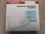 Elektrische onderdeken 130x75, Eenpersoons, Wit, Overige typen, Ophalen of Verzenden