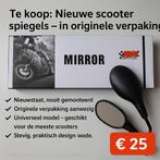 Nieuwe Scooter Spiegels - Universeel Model, Ophalen, Nieuw, Overige typen, Overige merken