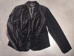 King Louie blazer velours 40, Maat 38/40 (M), Zwart, Ophalen of Verzenden, Zo goed als nieuw