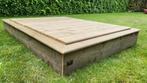 HOUTEN ZANDBAK 100x200 incl deksel kant en klaar geleverd, Ophalen, Nieuw