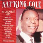 Nat King Cole – 20 Greatest Hits CD, Verzenden, 1960 tot 1980, Zo goed als nieuw, Jazz