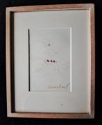 Lucebert 1924-1994 Inkttekening met aquarel + gesigneerd, Antiek en Kunst, Ophalen of Verzenden