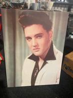 Canvas schilderij Elvis Presley retro vintage, Ophalen of Verzenden, Zo goed als nieuw, Poster, Artwork of Schilderij