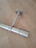 Gordijnroedes RVS, 30 mm, diverse lengtes, met ringen., Ophalen, Zo goed als nieuw
