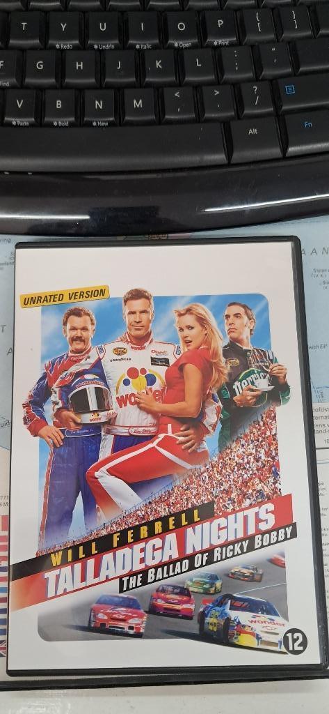 TALLADEGA NIGHTS dvd, Cd's en Dvd's, Dvd's | Komedie, Zo goed als nieuw, Actiekomedie, Vanaf 12 jaar, Ophalen of Verzenden