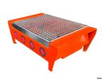 2251 orgineel brabantie warmhoudplaatje oranje 6x20x12, Ophalen of Verzenden