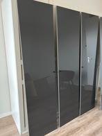 Gratis 4 Grijze Kastdeuren IKEA Pax - 50x195cm, Huis en Inrichting, Gebruikt, 150 tot 200 cm, Met deur(en), 50 tot 100 cm