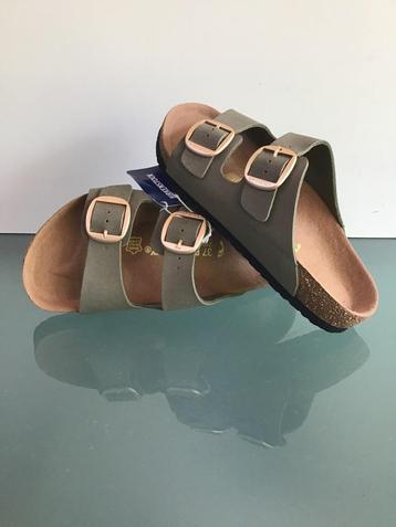GRATIS VERZENDEN | Birkenstock Nieuwe groene slippers 37 beschikbaar voor biedingen