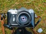 Zeer fraaie Zenith EM camera met Helios 44 objectief, Audio, Tv en Foto, Fotocamera's Analoog, Ophalen of Verzenden, Zo goed als nieuw
