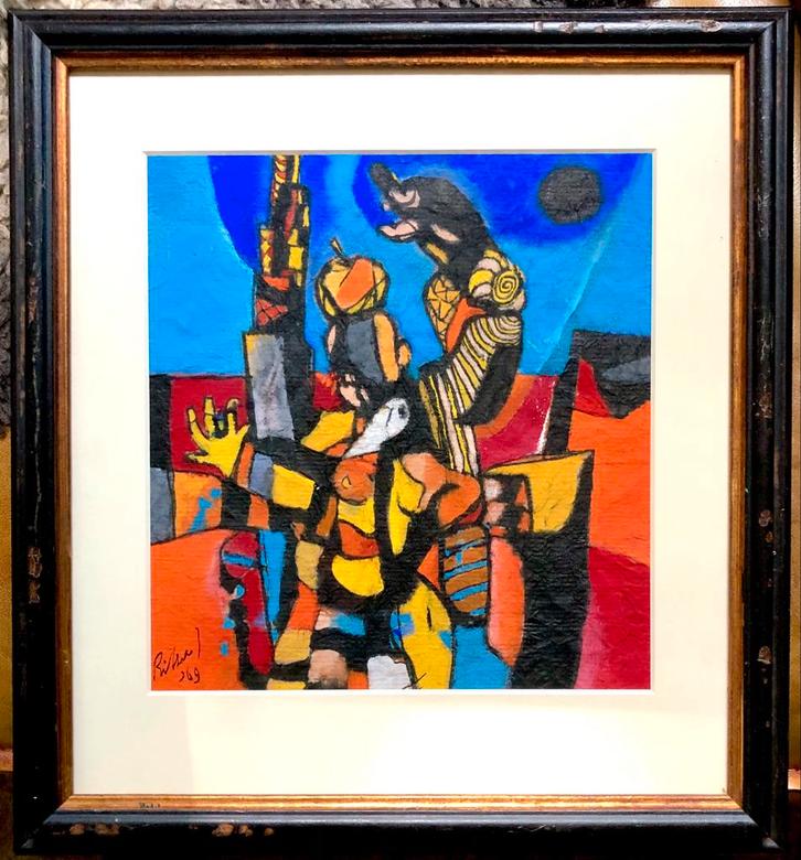 Dirk jan Rbbeling 1932-2013, Antiek en Kunst, Kunst | Litho's en Zeefdrukken, Ophalen of Verzenden