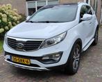 Kia Sportage 2.0 Cvvt 2WD AUTOMAAT 2012 Wit *panoramadak*, Auto's, Kia, 74 €/maand, Zwart, 4 cilinders, Lederen bekleding