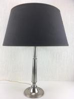 Kurz edeltin tafellamp, Ophalen, Zo goed als nieuw, Metaal, 50 tot 75 cm