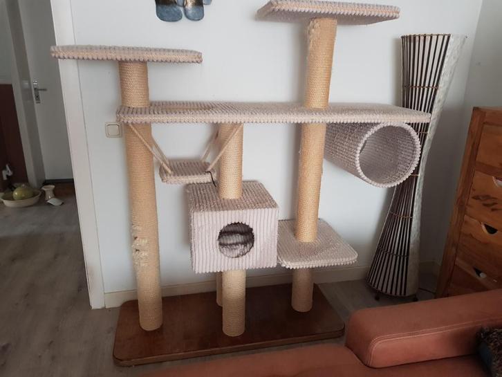 Krabpaal drapaki, Dieren en Toebehoren, Krabmeubelen, Gebruikt, Krabpaal, Ophalen