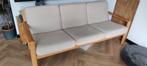 Vintage Deense set, 3 zits bank, 2 stoelen en salontafel, Huis en Inrichting, Ophalen