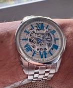 Bulova skeleton automatic met stalen band 43 mm izgst, Sieraden, Tassen en Uiterlijk, Horloges | Heren, Overige merken, Staal