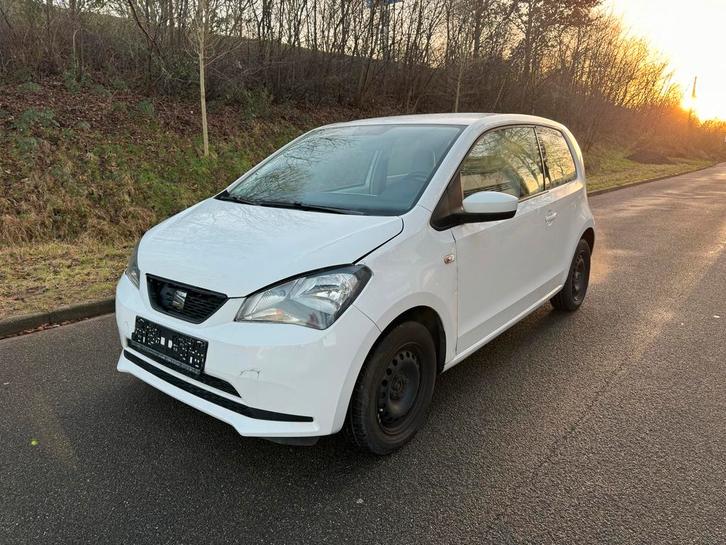 Seat mii 1.0 2012 schade auto, Auto diversen, Schadeauto's, Seat, Handgeschakeld, Benzine, Zwart, Ophalen of Verzenden