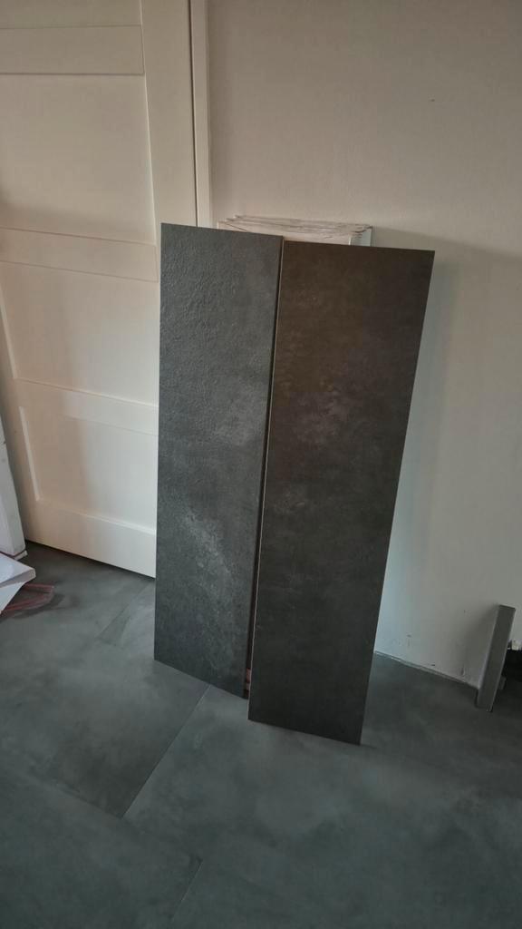 Maxaro Loft Antraciet Tegels 30x120 (5m2), Doe-het-zelf en Verbouw, Tegels, Nieuw, Vloertegels, Keramiek, 60 cm of meer, Minder dan 5 m²