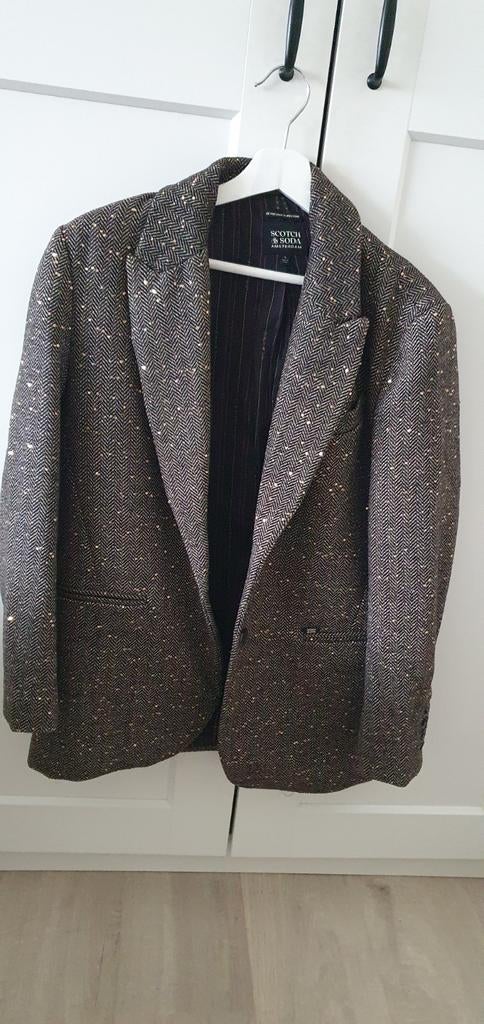 Scotch & Soda Jasje Maat L, Kleding | Dames, Jasjes, Kostuums en Pakken, Bruin, Maat 42/44 (L), Scotch & Soda, Ophalen of Verzenden