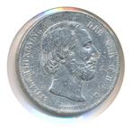 Nederland 2,5 Gulden 1854 Willem III, Koning Willem III, Zilver, Ophalen of Verzenden, Losse munt