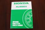Honda XL600V 1990 shop manual supplement, Ophalen of Verzenden, Honda