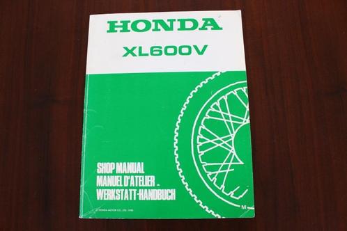 Honda XL600V 1990 shop manual supplement, Motoren, Handleidingen en Instructieboekjes, Honda, Ophalen of Verzenden