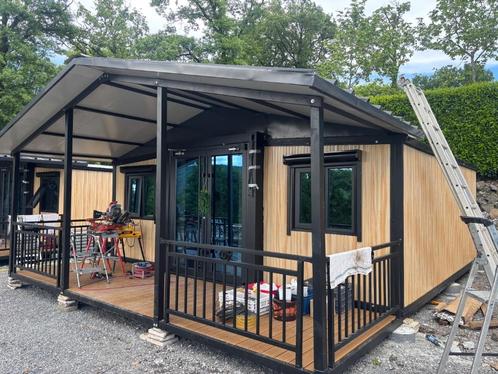 Tiny House – Compleet met Badkamer & 4 slaapkamers!!, Caravans en Kamperen, Stacaravans, tot en met 4, Ophalen of Verzenden